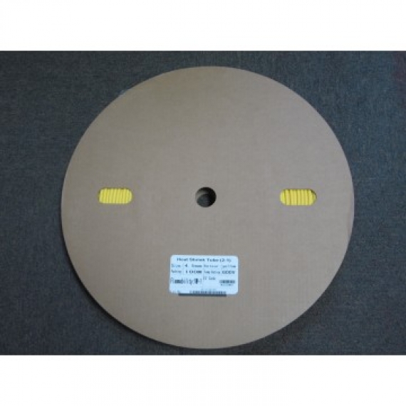 HEAT SHRINK TUBE YELLOW 4.5MMX100M